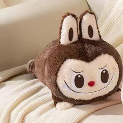 The Momsters Classic Series-Labubu Sweet Sleep Lying Plush Doll