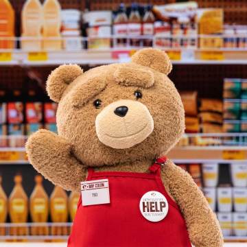 Ted2-ted Action Plush Figure