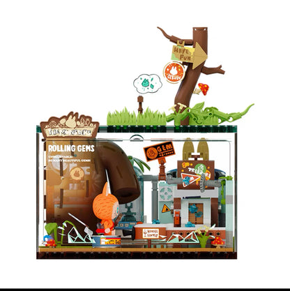 THE MONSTERS FOREST SECRET BASE SERIES ONE BLOCKS