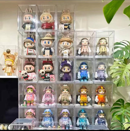 Doll display box transparent display box