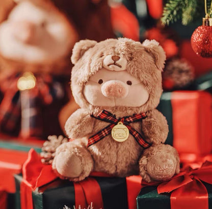 LuLu Pig Christmas Teddy