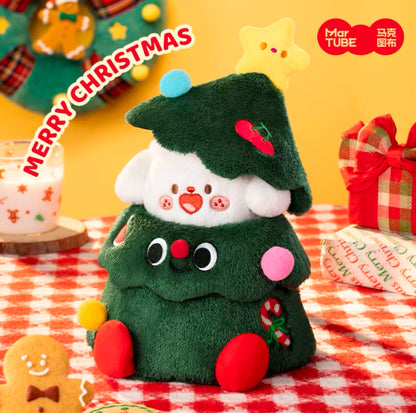 Cherry Puppy Christmas Tree Doll