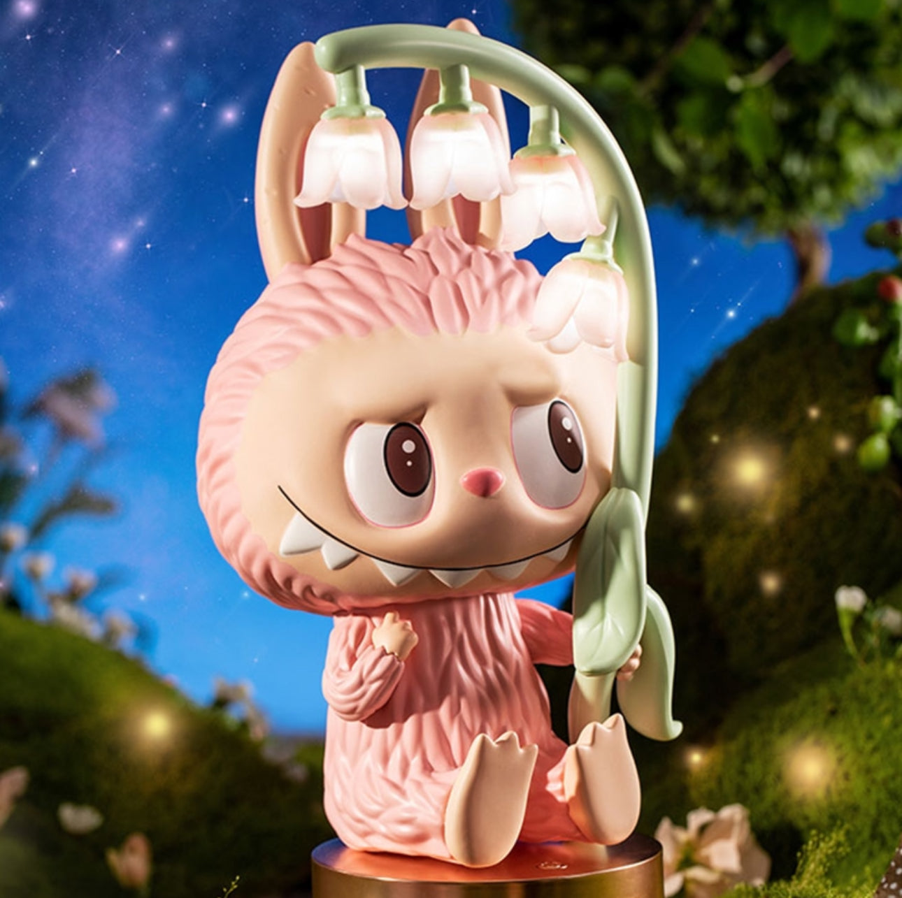 Labubu Wind Chime Lamp, Doll Lamp