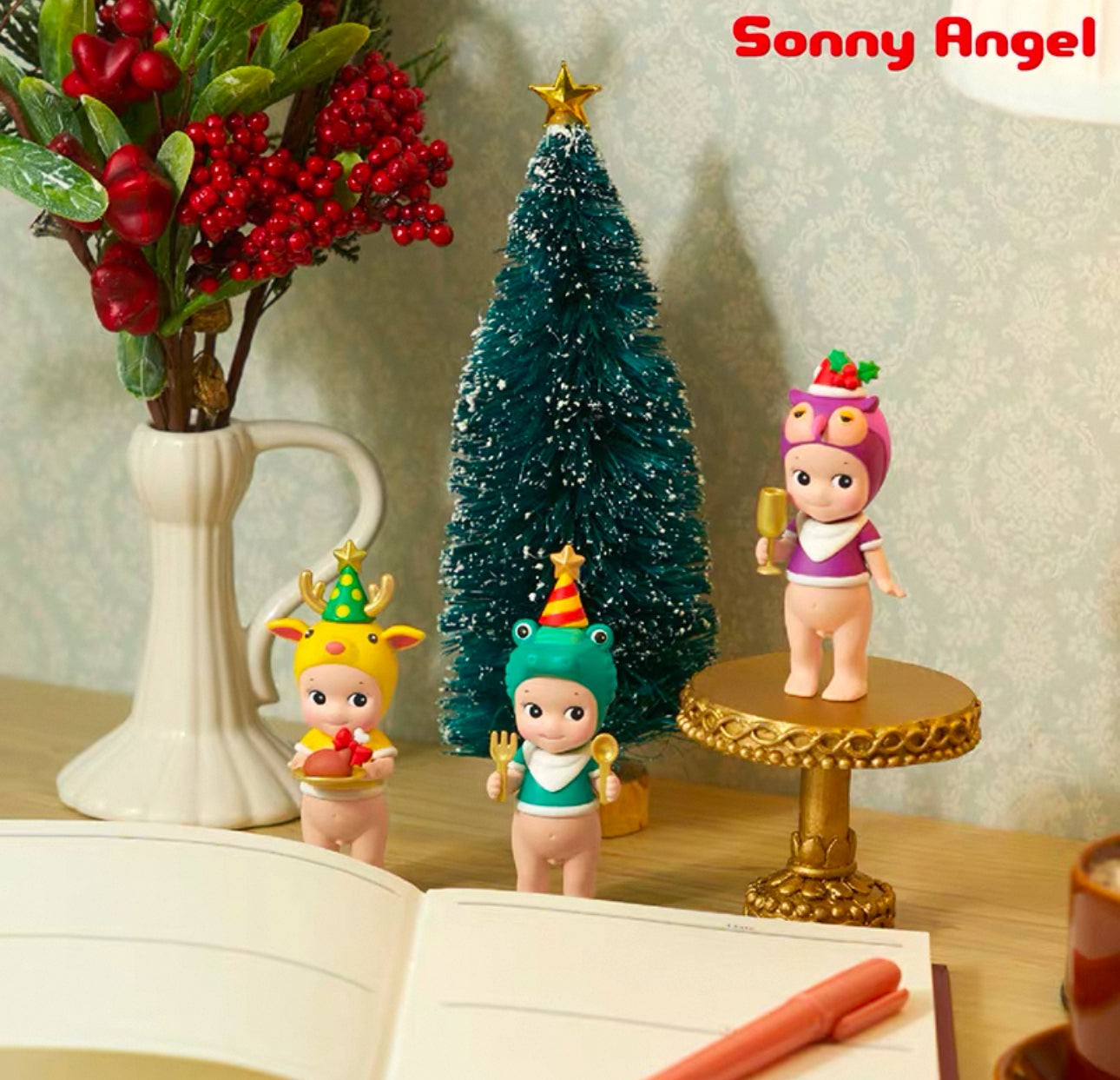 Sonny Angel Christmas Dinner Series Mini Figures(Authentic)