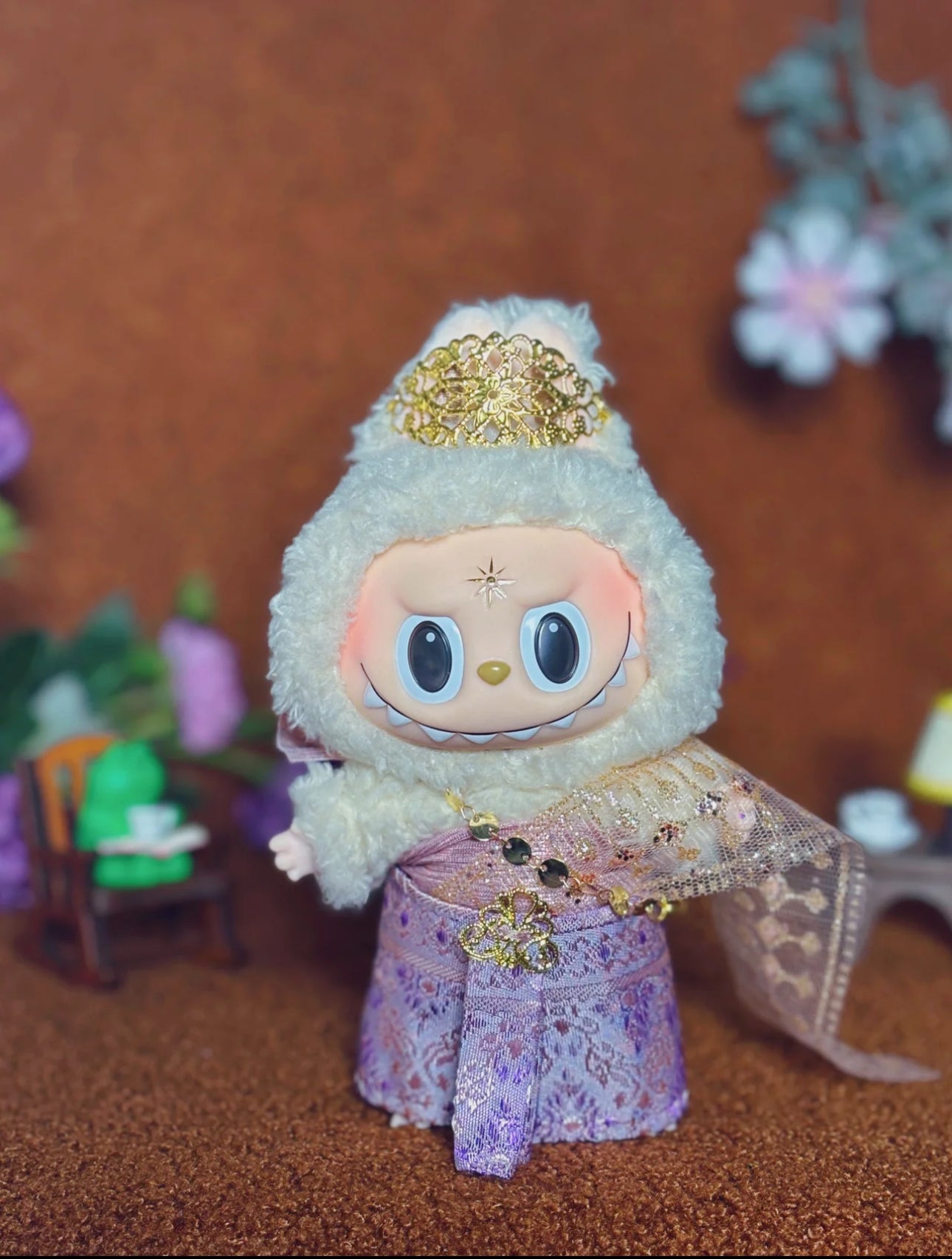 Thai Handmade Labubu Clothes(only fit macaron)