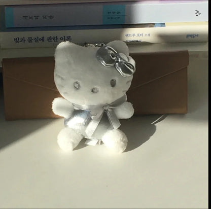 (Seoul Only) HelloKitty Silver Keychain Dolls(Authentic)