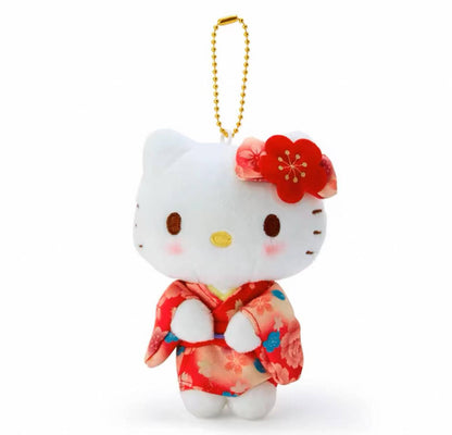 Sanrio HelloKitty Sakura Kimono Plush Pendant(Authentic)