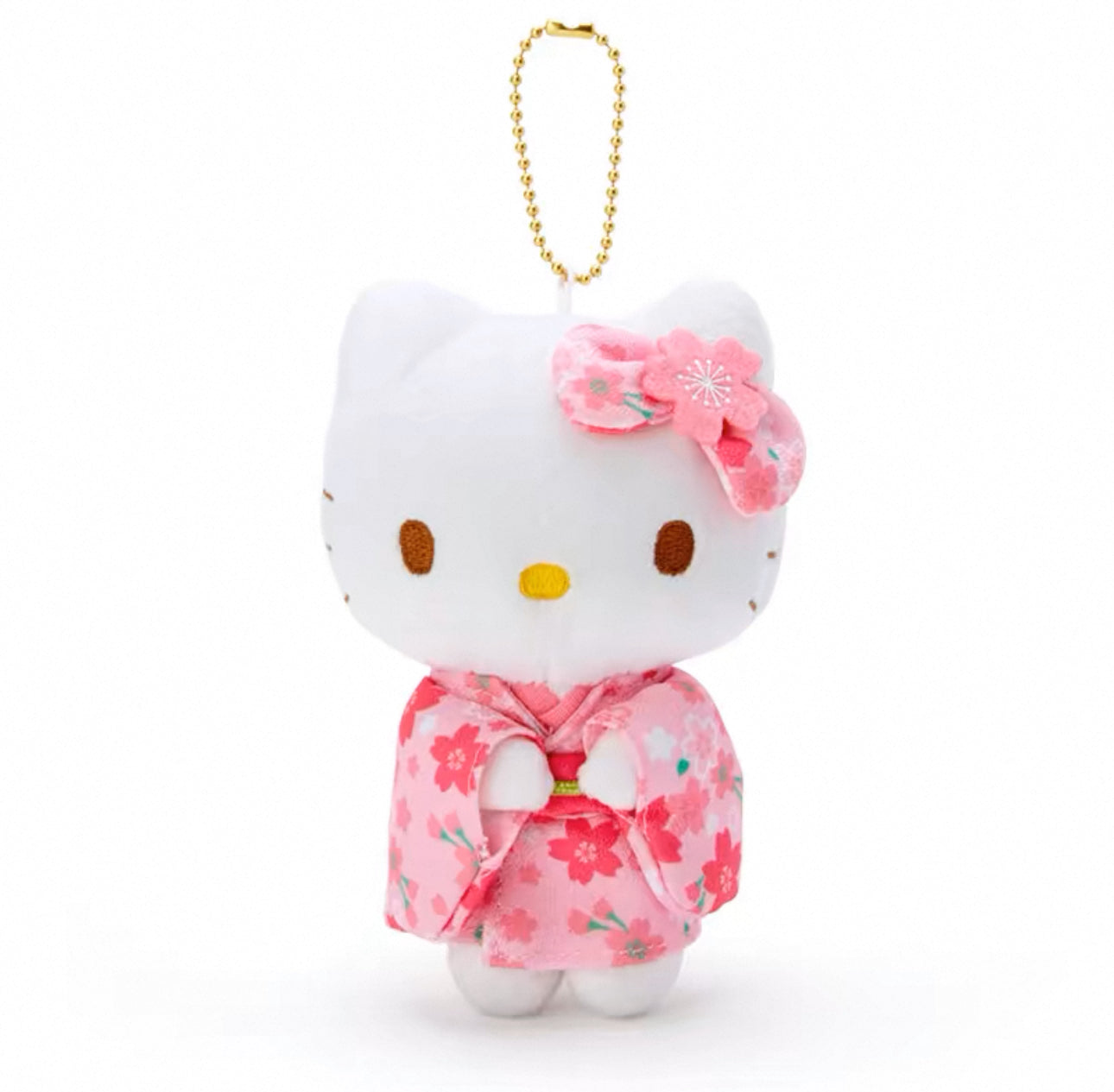 Sanrio HelloKitty Sakura Kimono Plush Pendant(Authentic)