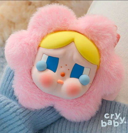 Bubble Mart CRYBABY Grief Club Series - Silicone Plush Headphone Bag Crybaby Flowers