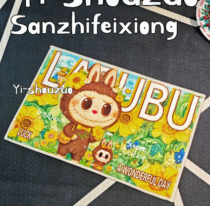 Labubu shorthair cashmere tpr plush carpet（Handmade）