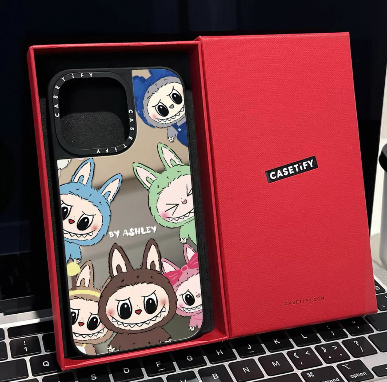 （Gift Box）Labubu iphone case （Handmade）