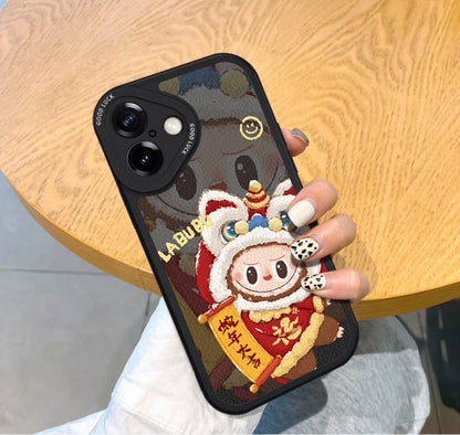 Happy New Year Labubu iphone case