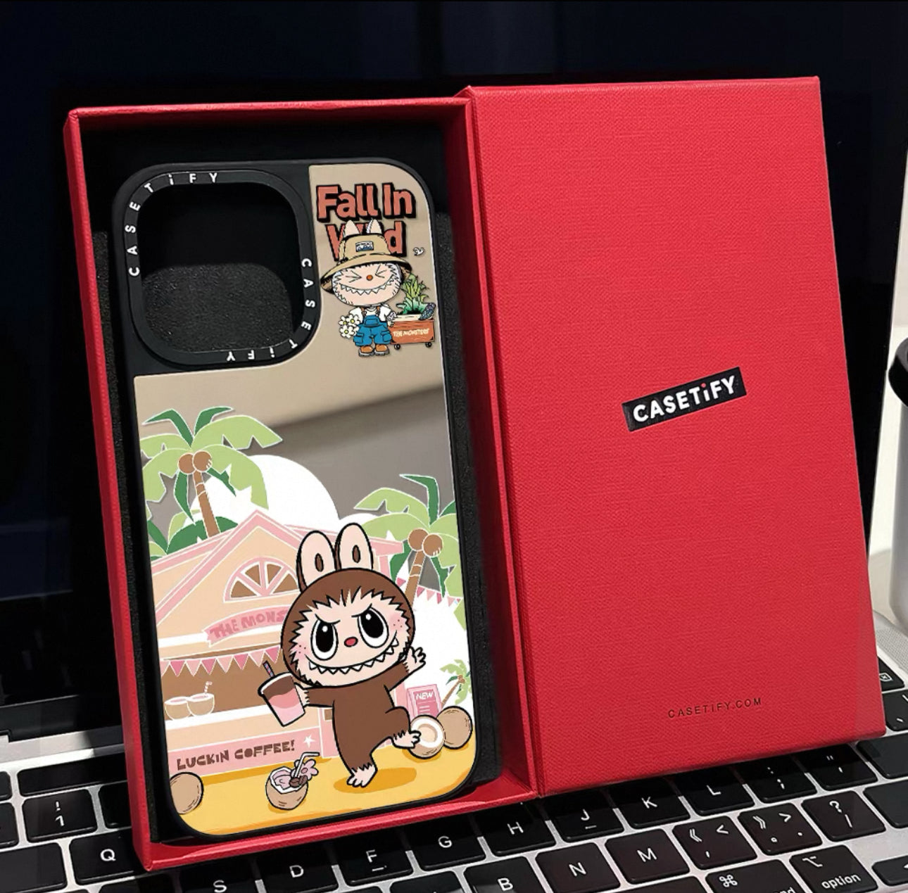 （Gift Box）Labubu iphone case （Handmade）