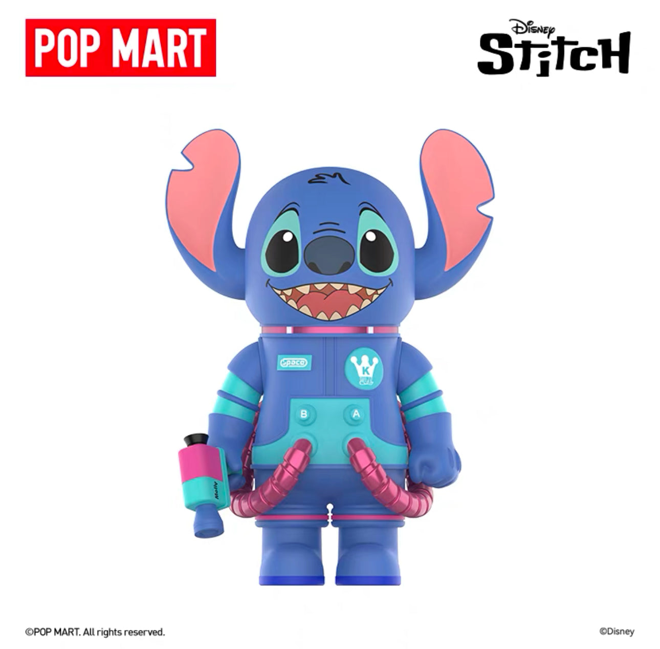 MEGA SPACE MOLLY 400% Stitch (Global Limited Edition)