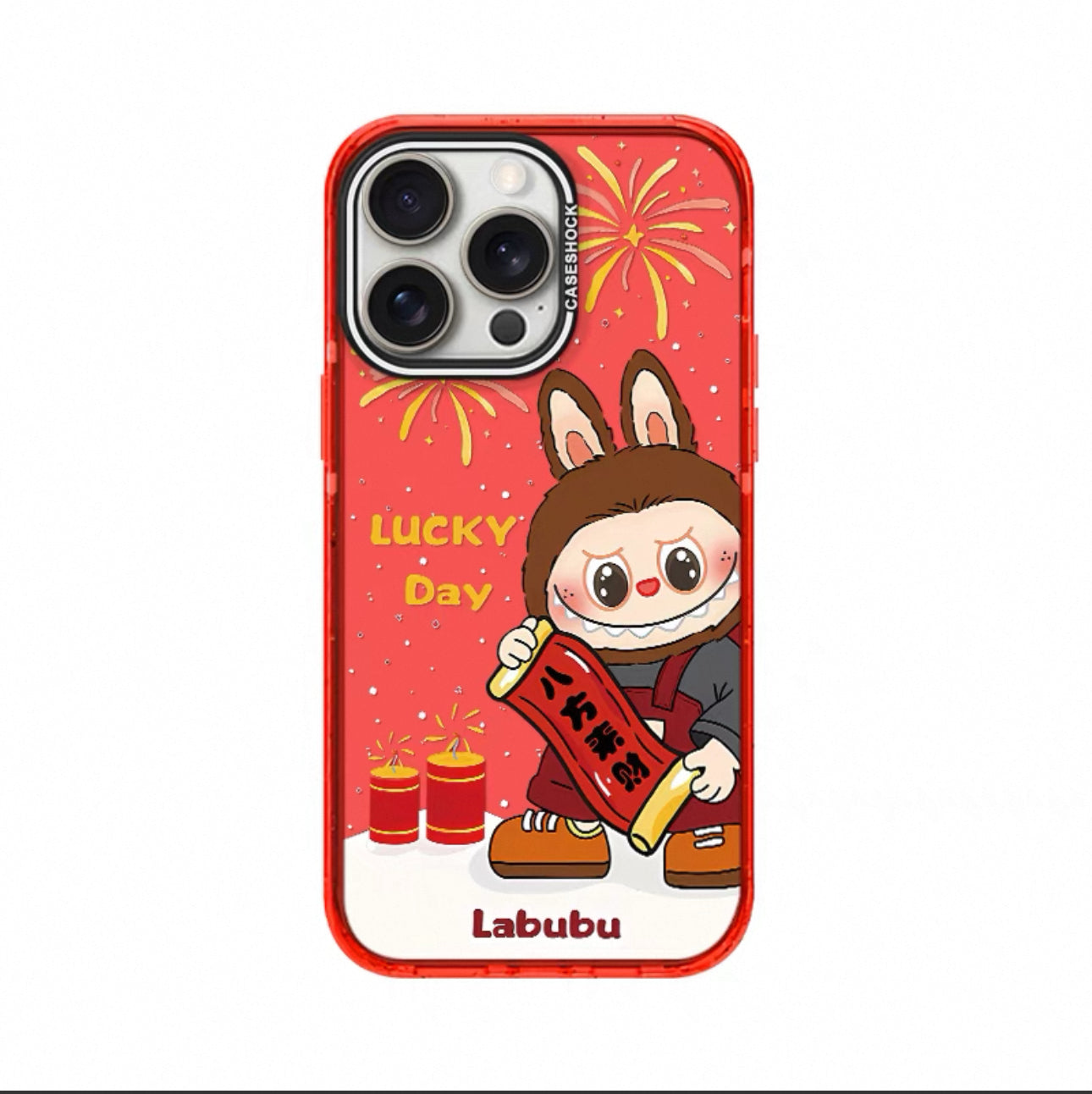 （Gift Box）CaseShock✖️Labubu iphone case（New Year）