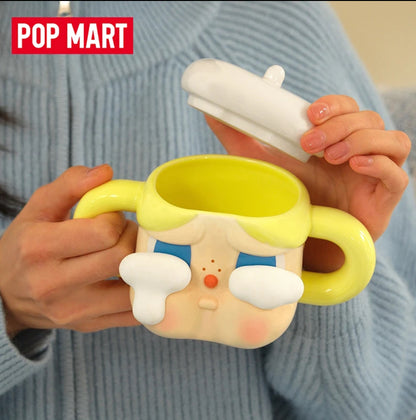 POPMART Bubble Mart CRYBABY Crybaby Grief Club Ceramic Mug with Lid Mug Creative Gift