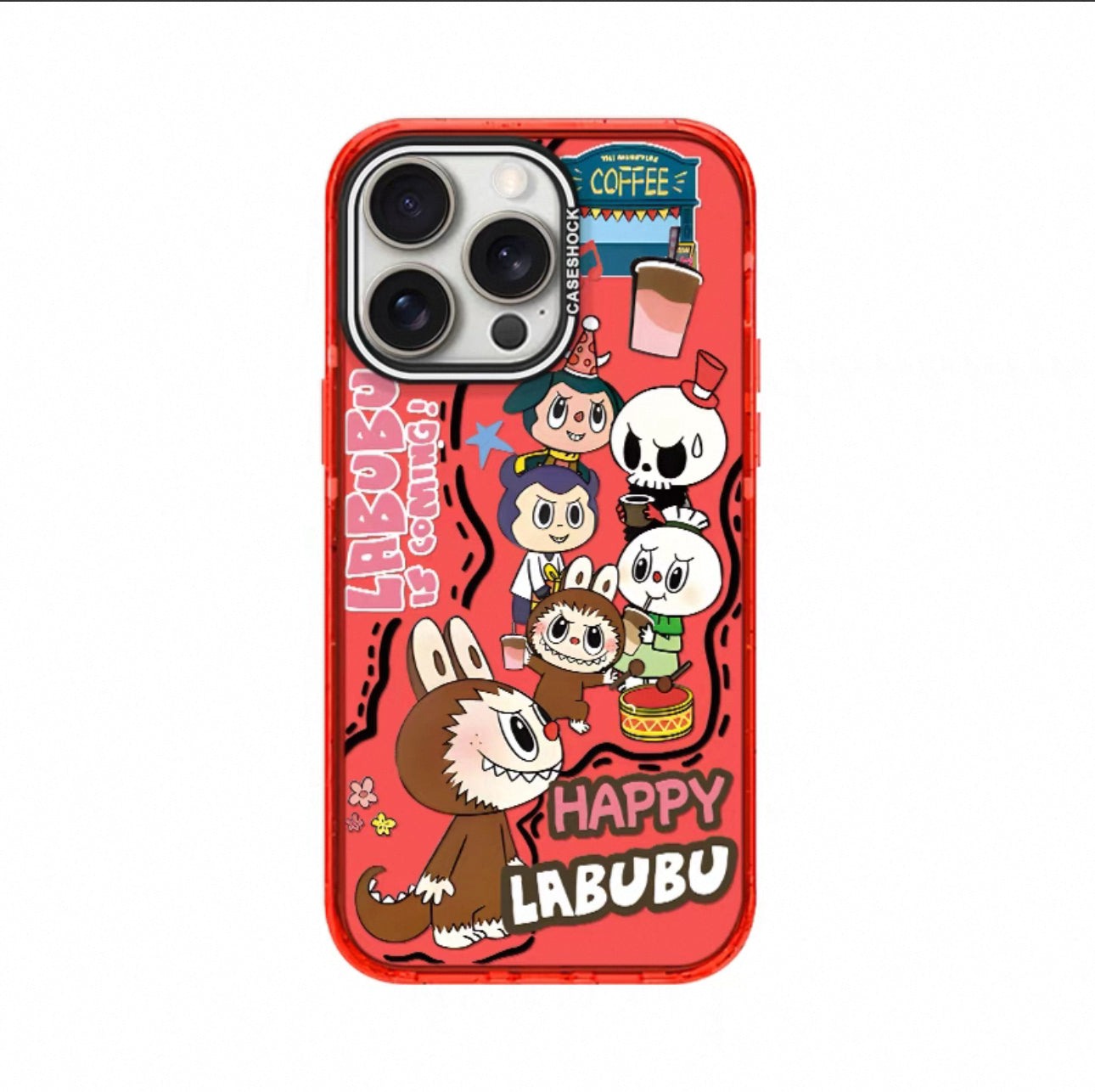 （Gift Box）CaseShock✖️Labubu iphone case（New Year）