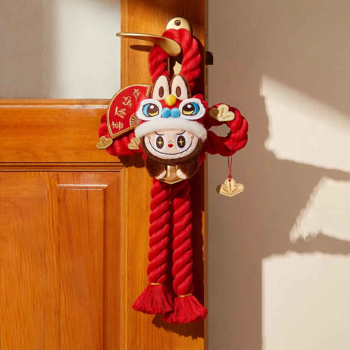 Wealthy Snake's New Year Celebration Series-LABUBU Plush Door Decoration