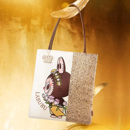 （Thailand Only）Labubu Good Luck To You-Canvas Bag