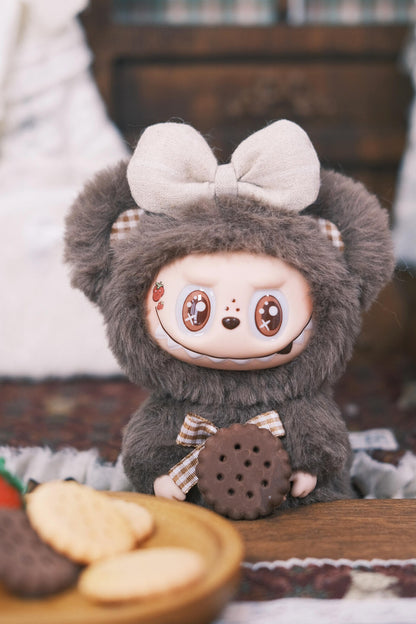 Coffee Bear Labubu Retrofit Design（Handmade）